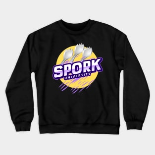 Spork U-niversity (Yellow) Crewneck Sweatshirt